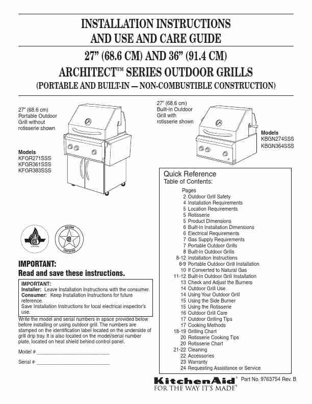 KitchenAid Gas Grill KFGR271SSS-page_pdf